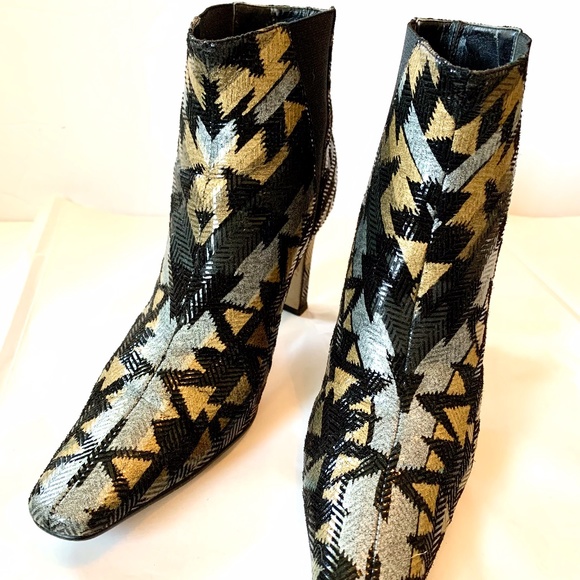 J Renee Black Glam Boots 6.5 - Picture 6 of 14